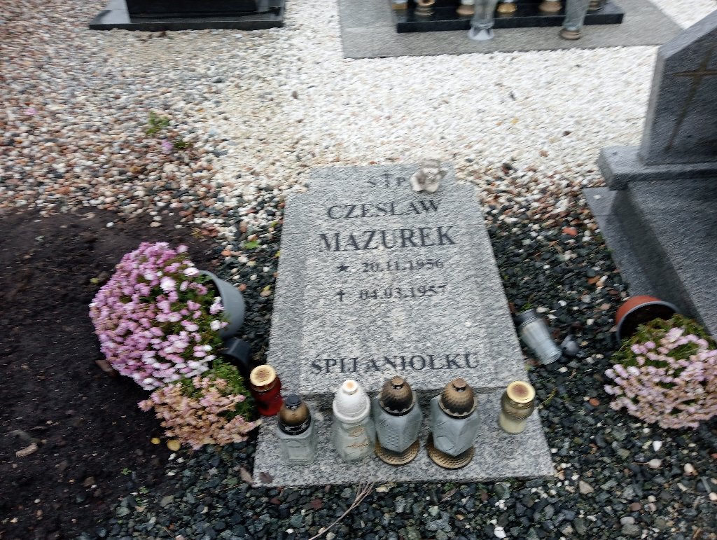 Grób Czesław Mazurek