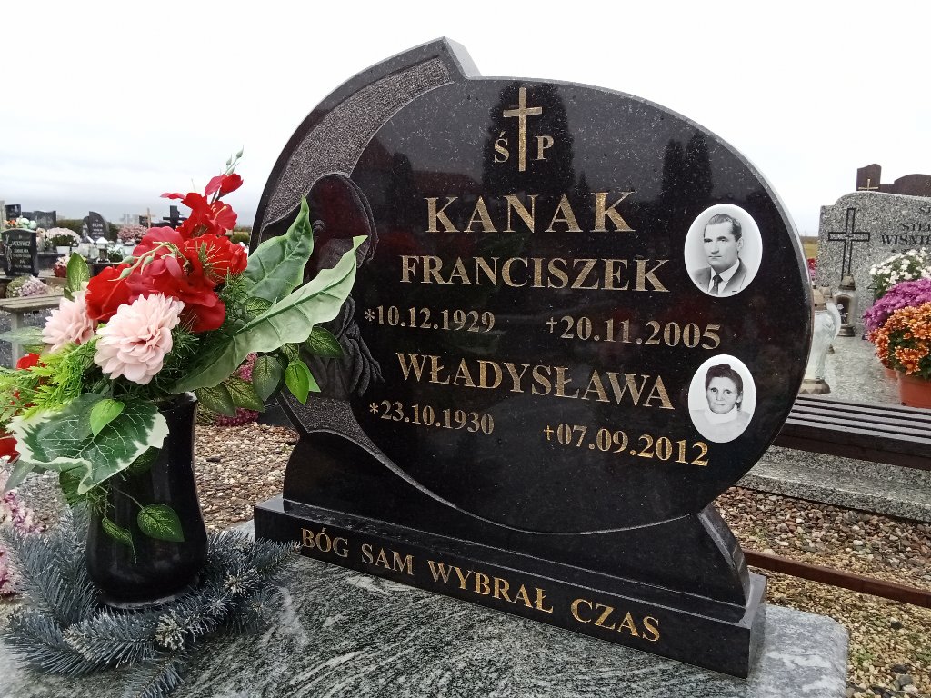 Grób Władysława Kanak