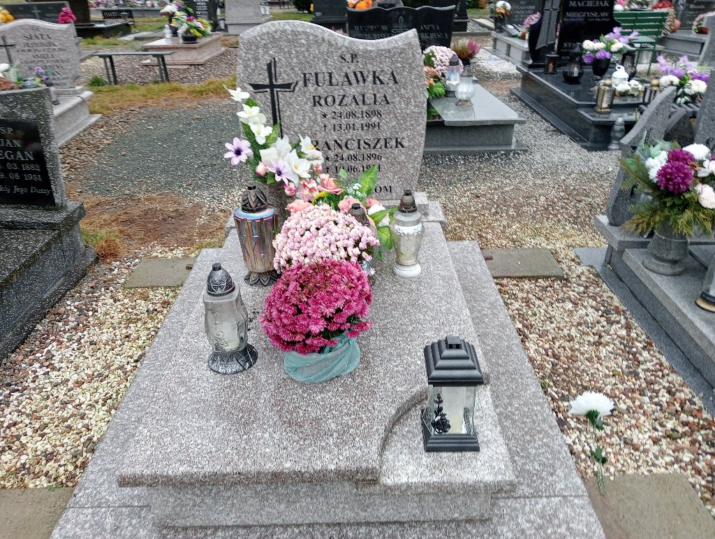 Grób Rozalia Fuławka