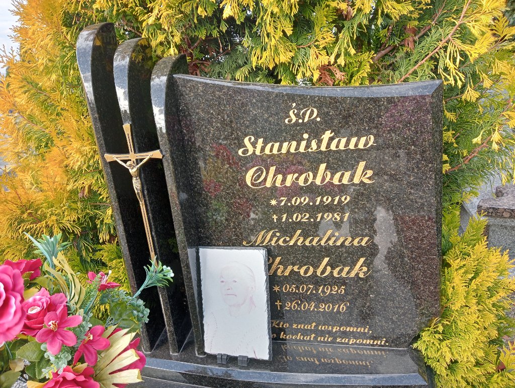 Grób Stanisław Chrobak