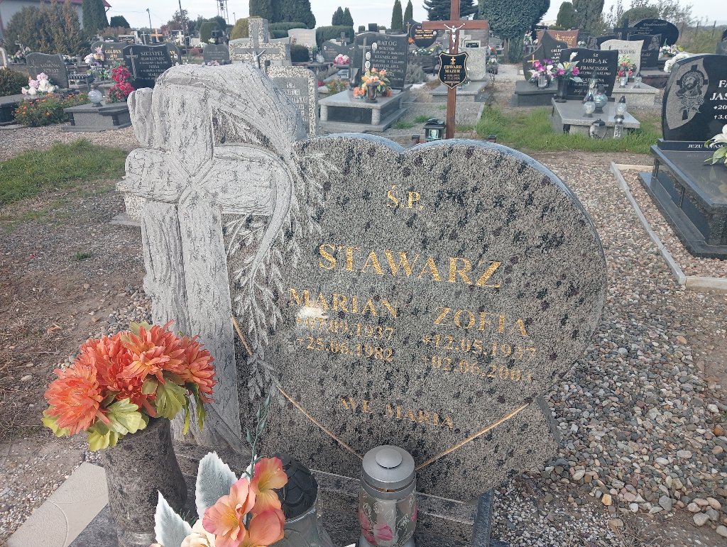Grób Marian Stawarz