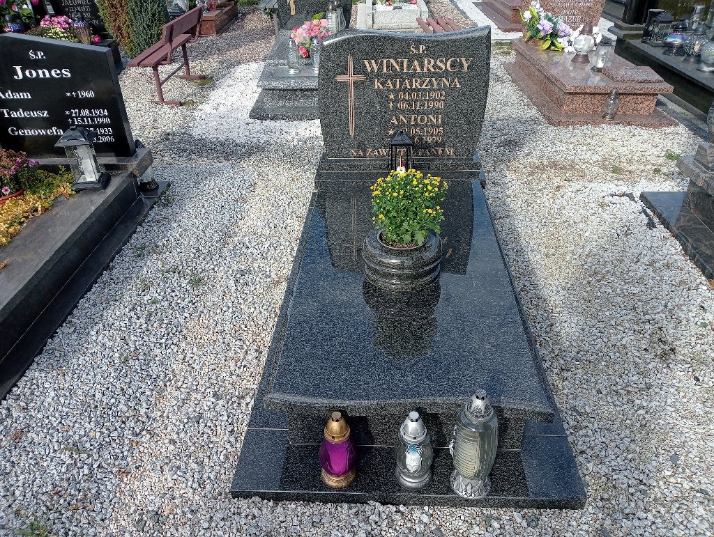 Grób Katarzyna Winiarska